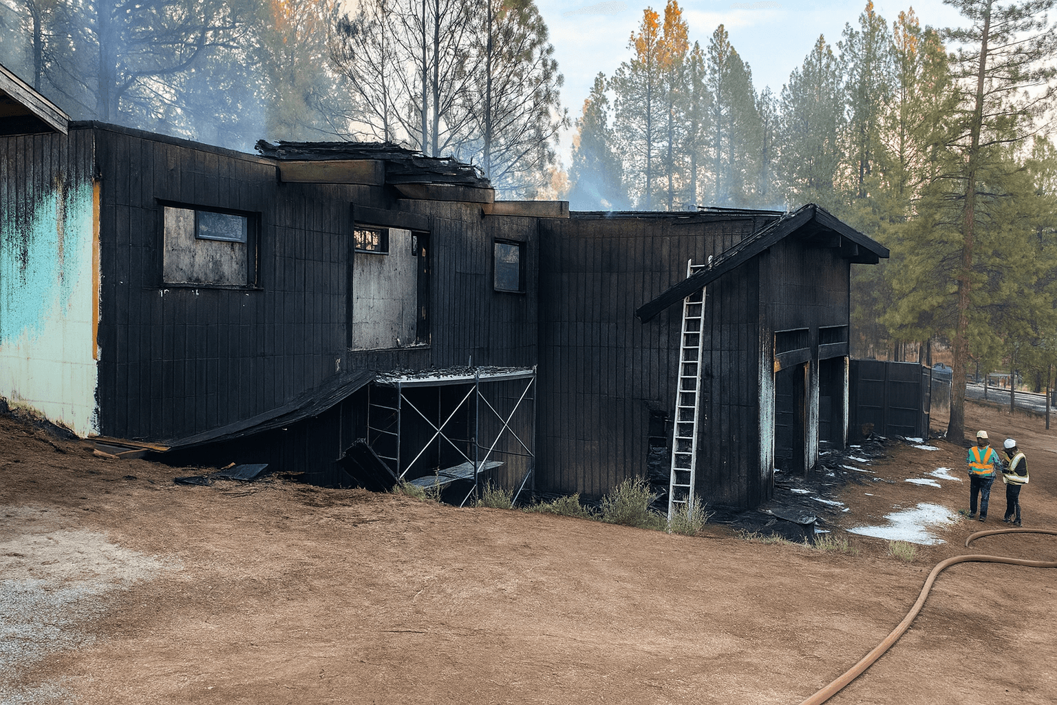 Fire rebuild assessment and reconstruction in Los Angeles