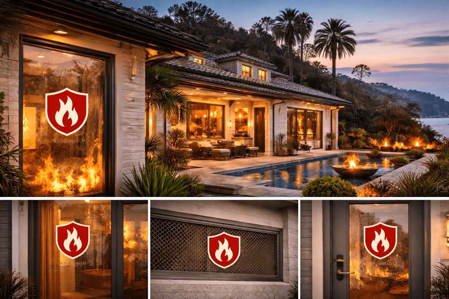 Fire-rated windows and doors installation